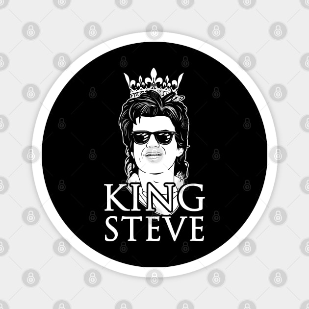 King Steve 80's Tribute To A Hero Magnet by BoggsNicolas